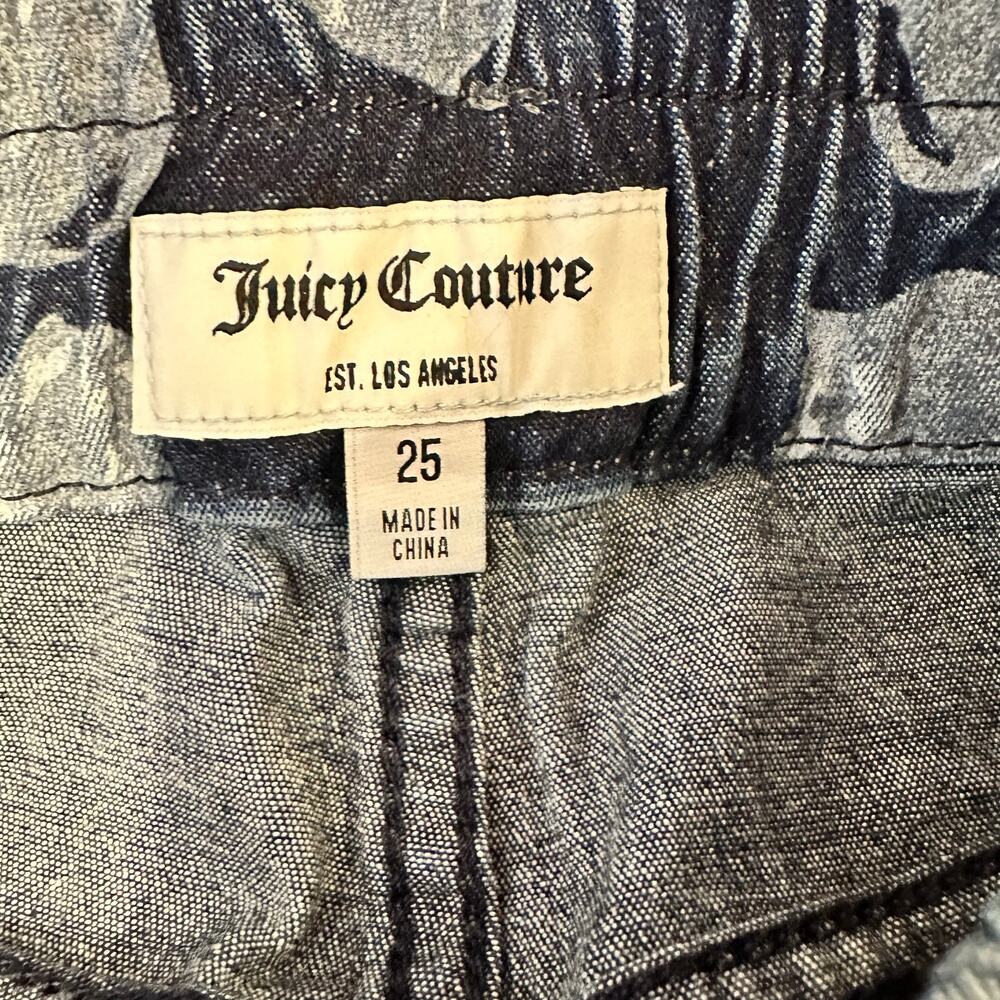 NWT Juicy Couture Laguna Floral Jogger Jeans – Size 25 – Pull-On‎ Style - Picture 12 of 15